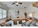Bright living room featuring elegant decor, a plush rug, and an open layout at 1112 Birch Sw St, Atlanta, GA 30310