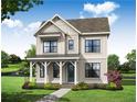 Charming two-story home boasts a welcoming front porch, manicured landscaping, and inviting curb appeal at 520 Pearl St, Cumming, GA 30040