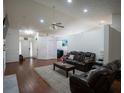 Spacious living room with hardwood floors and plenty of natural light at 2840 General Lee Way, Buford, GA 30519
