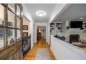 Welcoming entryway with hardwood floors leading to a cozy living room at 305 Montevallo Dr, Atlanta, GA 30342