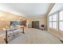 Bright office space with large windows, neutral carpet, and space for two computer monitors at 70 Parkside Cir, Marietta, GA 30068