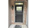 Close up of the home's front door with the house number at 2249 Knoxhill Se Vw, Smyrna, GA 30082