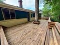 Expansive wooden deck perfect for outdoor entertaining and relaxation at 2636 Whiteleigh Ne Ct, Atlanta, GA 30345