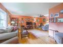 Cozy living room with hardwood floors, filled with natural light, and ample space for relaxation and entertainment at 2592 Dresden Dr, Atlanta, GA 30341