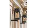 Exterior wall sconces accenting the building's architectural details at 3212 Arden Nw Rd, Atlanta, GA 30305