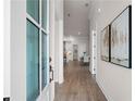 Bright entryway boasting wood floors, high ceilings, and open sightlines at 515 Godfrey Dr, Cumming, GA 30040