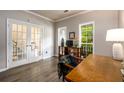 Bright office space with French doors and large windows at 2759 Beddington Way, Suwanee, GA 30024