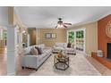 Inviting living room with comfortable seating and fireplace at 2279 Parkview Cir, College Park, GA 30337