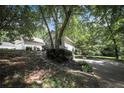 Single-story house with well-maintained landscaping, garage, and long driveway at 239 Clear Brook Trl, Douglasville, GA 30134