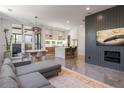 Bright open-plan home with a modern kitchen, dining area, and polished concrete flooring at 53 Daniel Se St, Atlanta, GA 30312