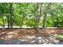 Lush greenery and mature trees grace this idyllic homesite at 6505 Hampton Creek Dr, Cumming, GA 30041