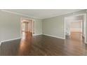 Spacious living room showcasing hardwood floors and natural light at 2068 Signal Ridge Nw, Kennesaw, GA 30152