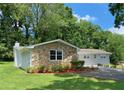 Charming stone and brick home with well-maintained landscaping and a lush green lawn at 2251 S Hairston Rd, Decatur, GA 30035