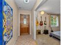 Welcoming entryway featuring unique decor and a classic wooden door leading into the home at 1690 Cedar Grove Dr, Marietta, GA 30066