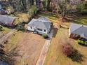 Aerial view highlighting the home's position on a spacious lot at 1931 Selwyn Dr, Decatur, GA 30035