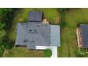 Aerial view showcases the roof of this home; a new roof might be in order at 1931 Selwyn Dr, Decatur, GA 30035