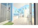 Bright bathroom offers a walk-in shower, soaking tub, and a double-sink vanity at 1162 Apalachee Run Trl, Dacula, GA 30019