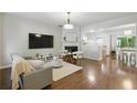Comfortable living room featuring modern decor and an open layout at 3754 Berkeley Xing, Duluth, GA 30096