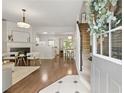Inviting living room with fireplace and open floor plan at 3754 Berkeley Xing, Duluth, GA 30096