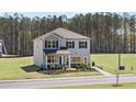 Inviting two-story home with lush green lawn, professional landscaping, and a welcoming entrance at 358 Friendship Oak Way, Hampton, GA 30228
