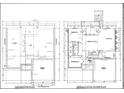 Foundation and terrace level floor plan features the home's layout with garage, recreation and game rooms at 4109 Abbotts Bridge Rd, Duluth, GA 30097