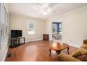 Bright living room featuring hardwood floors, large windows, and ample space at 3146 Alston Dr, Decatur, GA 30032