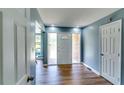 Bright foyer with natural light and modern finishes at 2668 Kings Park Cir, Decatur, GA 30034