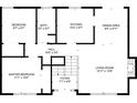 Main floor plan featuring Primary bedroom, living room, kitchen, bedroom, dining area, bath, and foyer at 2485 Shady Shoals Ct, Decatur, GA 30034