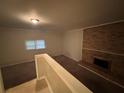 Cozy living room with a brick fireplace perfect for relaxing at 4718 City View Dr, Forest Park, GA 30297