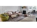 Spacious living room featuring wood-style floors and comfortable seating area at 1303 Wingate Way, Atlanta, GA 30350