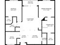 Detailed floor plan showcasing the layout, room dimensions, and placement of features at 390 17Th Nw St # 6036, Atlanta, GA 30363