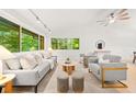 Bright living room featuring natural light and hardwood floors at 1583 Nantahalla Ne Ct, Atlanta, GA 30329