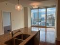 Bright living space with large windows offering spectacular city views at 1080 Peachtree Ne St # 2915, Atlanta, GA 30309