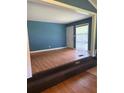 Comfortable living room with stylish wainscoting, and modern floors at 1234 Carolyn St, Marietta, GA 30062