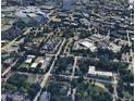 Aerial view showcasing the neighborhood and the location of the property near downtown at 108 Vine Sw St, Atlanta, GA 30314