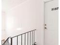 Clean white entrance door labeled with the unit number, '3187' at 3187 Abbeywood Dr, Decatur, GA 30034