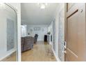 Welcoming foyer with hardwood floors and views of the living space at 376 Paula Ct, Lawrenceville, GA 30046