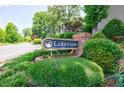 Welcome to Lakeview, a beautiful community with lush landscaping and a welcoming entrance sign at 41 Basswood Cir, Sandy Springs, GA 30328
