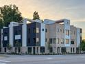 Striking modern building with a unique combination of brick, metal, and white architectural elements at 1968 8Th St, Chamblee, GA 30341