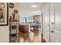 Elegant hallway view showcases modern living space with hardwood floors and stylish decor at 270 17Th Nw St # 1113, Atlanta, GA 30363