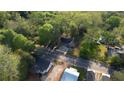 Aerial view of the home showcasing surrounding neighborhood with lush trees at 2228 Emory St, Covington, GA 30014