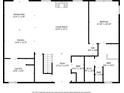 Schematic diagram of the first floor that displays the layout and dimensions at 8007 Wishaw Ct, Winston, GA 30187