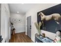 Bright entryway with hardwood floors, neutral walls, and decorative accents, offering a warm welcome at 219 Howell Se Dr # A, Atlanta, GA 30316