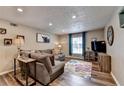 Cozy living room with plush seating and stylish decor at 6700 Roswell Rd # 22B, Atlanta, GA 30328