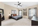 Spacious bedroom with vaulted ceilings and ample natural light at 6069 Queens River Dr, Mableton, GA 30126