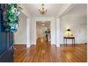 Bright foyer features hardwood floors, elegant trim, and open sightlines to the rest of the home at 3499 Paces Ferry Se Cir, Smyrna, GA 30080