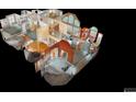 Detailed 3D floor plan showcasing the home's layout and design at 365 Falling Creek Bnd, Duluth, GA 30097