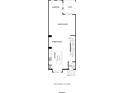 Floor plan of the second story showing a sunroom, kitchen, and Gathering room at 205 Midnight Oak Run # 5, Alpharetta, GA 30009