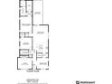 Layout displaying the floor plan which includes the kitchen, living room, bedrooms, and office at 1443 Metropolitan Se Ave, Atlanta, GA 30316