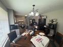 Eat-in kitchen with dining table and chairs at 4284 Village Green W Cir, Conyers, GA 30013